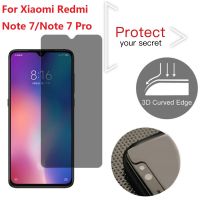 [SONGFUL] สำหรับ Xiaomi Redmi Note 7/โน๊ต7 Pro กันแอบดูฟิล์มกระจก iPhone X พร้อม Privacy กระจกปกป้องหน้าจอฟิล์ม