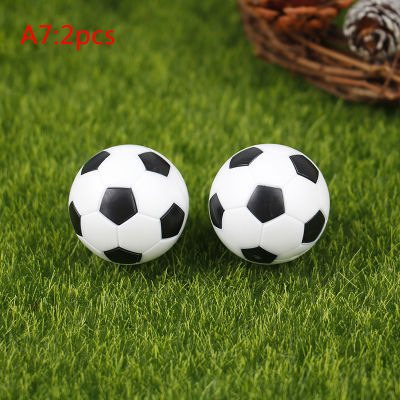 guliang630976 2021 2pcs Resin Football Table ฟุตบอลบอลในร่ม fussball Football 36mm