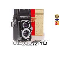 ขายกล้องฟิล์ม Rolleicord VB Type3 White Face (s/n 2672293)