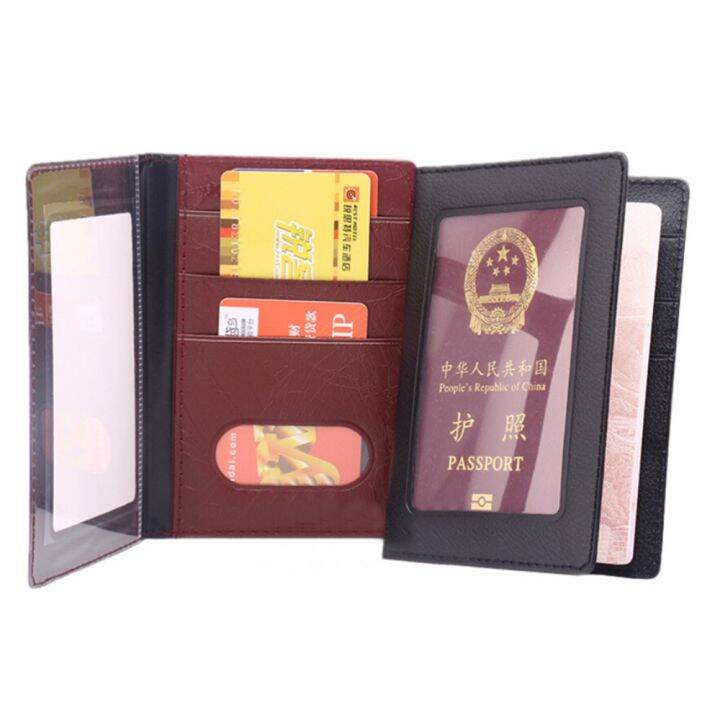 zongpan-veli-shy-russia-passport-cover-clear-card-id-holder-case-for-traveling-passport-bags-brown