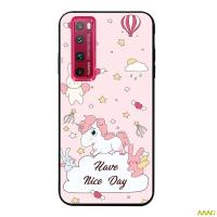 AAAC เคสสำหรับหัวเหว่ยน่ารัก Nova 7 Pro HMHD ซิลิคอนนุ่มรูปแบบเคสโทรศัพท์เคส TPU