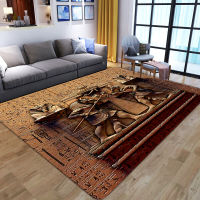 3D soft flannel Parlor Area Rugs Ancient Egypt Pattern car Children Room Play floor Mats Bedside Cars for Home Living Room