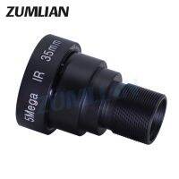 ZUMLIAN เลนส์ M12 5MP 35มม. ความเพี้ยนต่ำเครื่องวิสัยทัศน์2/3นิ้ว F2.8เลนส์กล้องอุตสาหกรรม S-Mount กล้อง CCTV FA HD