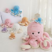 【CW】◐  octopus Cushion Pendant Stuffed Soft Sea  Sofa Children Baby Gifts