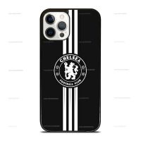 Chelsea Fc Logo Strip Black Phone Cases For iPhone 13 Pro Max Xr Xsmax X 11 8Plus 12Pro 8 11Promax 12 Xs 11Pro Samsung S21 S21 Ultra Note20 S20 S10 Note8 Note9 Note10 Huawei Mate40