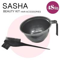 ถ้วยย้อม ชุดเซ็ตถ้วยย้อม+แปรงย้อม ยี่ห้อ ซาช่า รุ่น 60701 (ถ้วย+แปรงย้อม) SASHA BEAUTY KIT HAIR ACCESSORIES No.60701