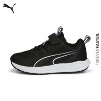 PUMA KIDS - รองเท้าผ้าใบเด็กแบบปิดสำหรับสับเปลี่ยน Twitch Runner สีดำ - FTW - 37764101