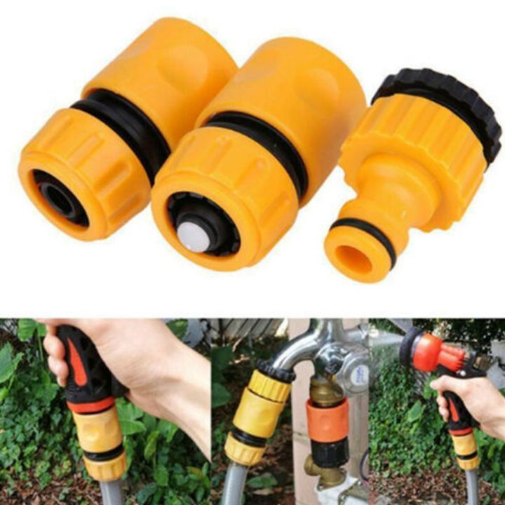 3 In 1 High Pressure Water Spray Adapter Hose Connectors Garden Hose Adapter Watering Tool 1766