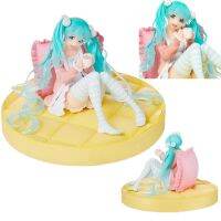 ✸☾ 2022 New Hatsune Miku Figure large base high quality Kawaii long hair Figurine Girls Collectable Pvc Model Toys Kids Desk Orname