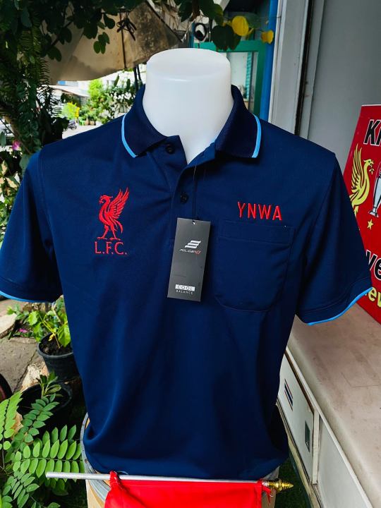 เสื้อโปโลกีฬาเกรดพีเมี่ยมปักหงส์แดง-amp-ynwa