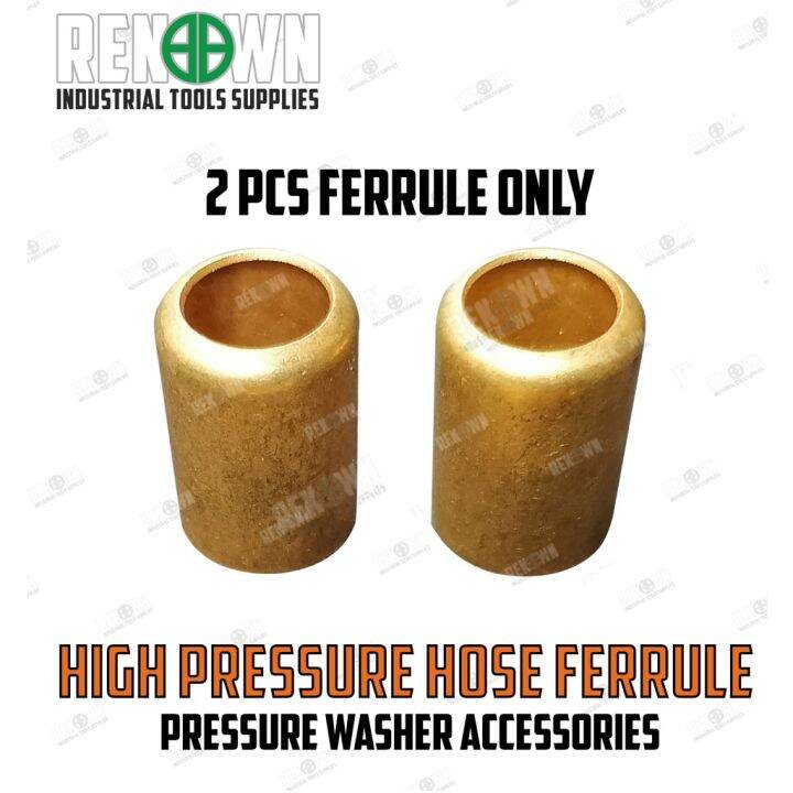 Spray Hose Fittings and brass crimping tube (FOR HIGH PRESSURE WASHER