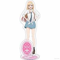 โมเดลฟิกเกอร์อะคริลิค รูปการ์ตูนอนิเมะ Kitagawa Marin Plate Holder 22 My Dress-up 15 ซม.