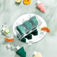 [ขายร้อน] Creative Small Tree Ice Cream Mould Hollow Out 6 กริดไม่มีกลิ่นเกรดอาหาร Popsicle ไอศกรีม Popsicle ซิลิโคนฟิล์มน้ำแข็ง DIY