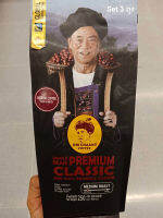 กาแฟดอยช้างDOI CHAANG PREMIUM CLASSICที่คั่วในระดับกลางMediumแบบบดset3ถุง