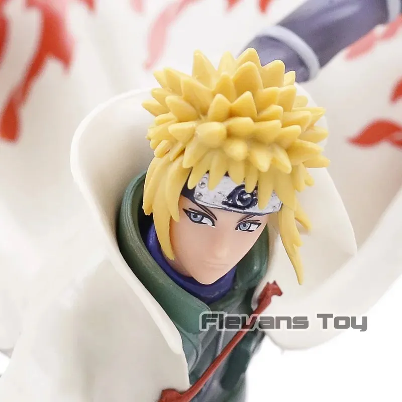 Naruto Action Figure Japonês NOVO Naruto Quarto Hokage Yondaime Namikaze  Minato Kunai Com Couro Brinquedos Para Crianças Brinquedos 18CM Y200811 De  $98,09