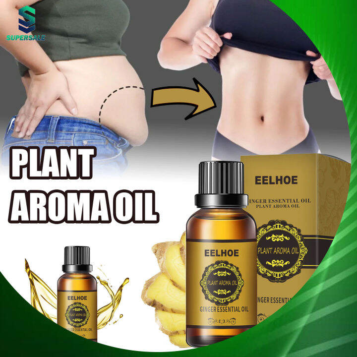 Kaisa Villa EELHOE 30ml Natural Drainage Ginger Essential Oil Plant