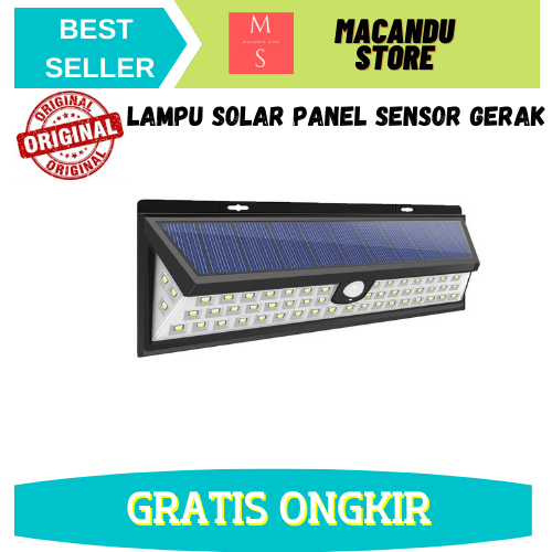 Best Seller Lampu Solar Panel Sensor Gerak Outdoor Led Lampu Solar Led Tenaga Matahari