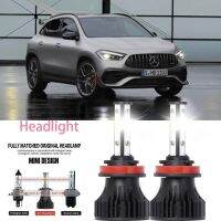 หลอดไฟหน้ารถยนต์ LED LAI 40w 6000k สีขาว สําหรับ Mercedes-Benz GLA(H247) 2020-2023 2PCS