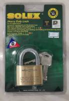 กุญแจ SOLEX รุ่น MACH II 50 Plus ขนาด 50 มม. คอสั้น TOP SECURITY