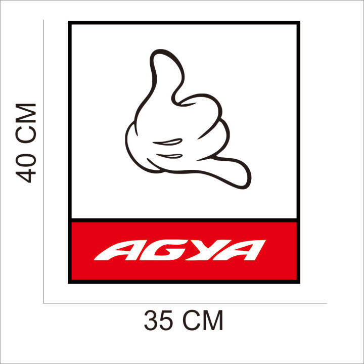 Agya Decal: Lebih dari Sekadar Stiker, Ekspresi Diri di Atas Roda