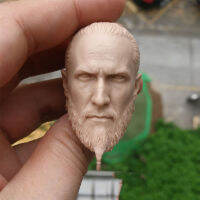 16 Scale สไตล์ล่าสุด Viking Male Unpainted Head สำหรับ12Action Figures Bodies