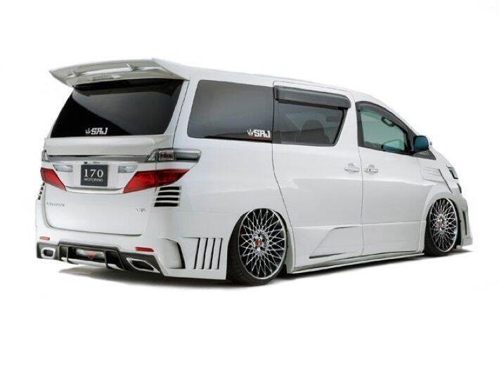 Toyota Alphard & Vellfire AH20 AH 20 ANH20 ANH 20 Roof Spoiler ...