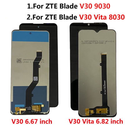 สำหรับ ZTE เบลด V30หน้าจอดิจิตอลสัมผัสหน้าจอ LCD Vita 8030สำหรับ ZTE เบลด LCD V30การแสดงหน้าจอ Lcd 9030