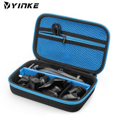 Yinke EVA Hard Case for Braun BT5265 HC5090 MGK3221 Shaver Travel Carrying Protective Cover Beard Trimmer Storage Bag Adhesives Tape