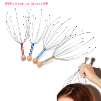 ?Perfection Store1? Fashionhead คอหนังศีรษะนวดอุปกรณ์ Octopus ความเครียดปล่อยเครื่องมือ