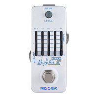 Mooer Graphic B -Band Bass Equalizer Guitar Effect Delay Pedal Graphic EQ
