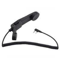 Army Radio Microphone Military Handheld Speaker Mic For Kenwood Baofeng UV-5R UV-6R DM-5R Plus Wouxun Qansheng Walkie Talkie