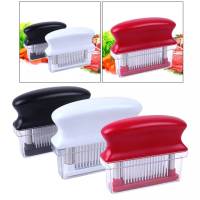 ที่จิ้มเนื้อ เข็มจิ้มเนื้อหมู เข็ม48ใบ  Meat Tenderizer ส้อมจิ้มเนื้ออุปกรณ์ทำเนื้อนุ่ม