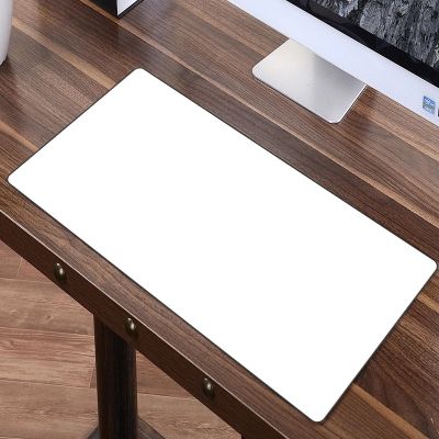 All White Mouse Pad  900x400mm XXL DIY Anime Mouse Pad PC Gamer Gaming Playmat Large Customized Desk Keyboard Mousepad for CSGO Basic Keyboards