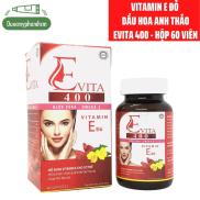 Vitamin E Đỏ 400iu Cao Cấp- TInh Dầu Hoa Anh Thảo- Nguyên Liệu Nhập Khẩu