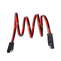 12AWG 100cm SAE Extension Cable SAE to SAE Quick Disconnect Wire Harness SAE Connector for Solar Panel Battery Cars Tractor