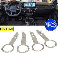 4Pcs วิทยุ CD Stereo Removal Key Release Pin Extractor สำหรับ Ford Focus Mondeo C-Max Fiesta Transit รถสกัดติดตั้งเครื่องมือ