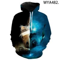 Titanic 3D Printed Hoodies Cool Men Women Children Pullover Long Sleeve Boy Girl Kids Clothes Sweatshirts Coat Streetwear Casual