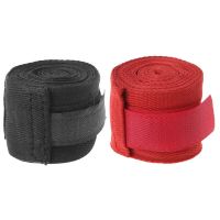 2 Rolls Boxing Hand Wraps, Semi-Elastic Nylon-Cotton Handwraps, Professional for Protection for MMA, Muay Thai, Kickboxi