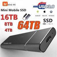 ☌♤ Hard Drive SSD Original Mobile High Speed TYPE-C HDD Computer Solid State Drive Portable M.2 External Hard Drive Storage Device