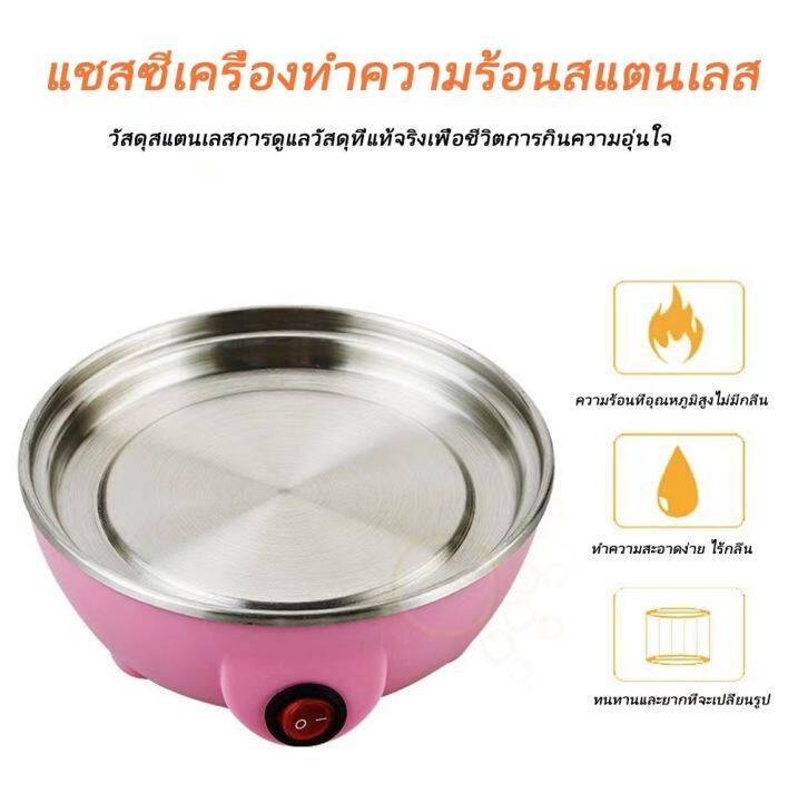 เครื่องต้มไข่-หม้อต้มไข่-อเนกประสงค์-เครื่องต้มไข่ต้ม-7-14ฟอง-ปอกง่าย-ร้อนเร็ว-นึ่งผัก