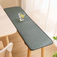 Ice Vine Cold Mat Long Bench Cushion Scrubbable Bench Cushion Customized Solid Wood Sofa Card Seat Cushion For Summer