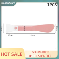 Dragon 1/5pcs ซิลิโคนคู่หัวแปรงหน้ากากใบหน้าสำหรับใบหน้า smeared โคลนโคลน