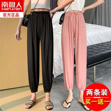 Shop Jogger Pants Female Satin with great discounts and prices