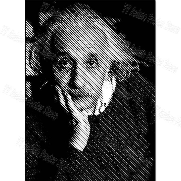 ultra-creative-einstein-โปสเตอร์สร้างแรงบันดาลใจพิมพ์ผ้าใบสำหรับตกแต่งบ้าน-aesthetic-cuadros