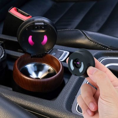 hot！【DT】♈  Multifunction Car Ashtray Ash Tray Smokeless Cup  Office