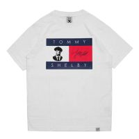 [COD] Zerotwentytwo T-shirt Tommy Thomas Shelby White | Kaos Pria Parodi Plesetan Lucu Peaky Blinders