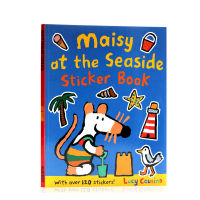 Maisy at the seaside mouse Bobo sticker book more than 120 sticker childrens Enlightenment paperback picture books