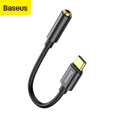 Chaunceybi Baseus Audio Cable usb c to 3.5mm for Earphone Phones Type C jack