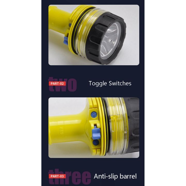 scuba-diving-flashlight-underwater-waterproof-led-diver-light-spearfishing-led-diving-lamp