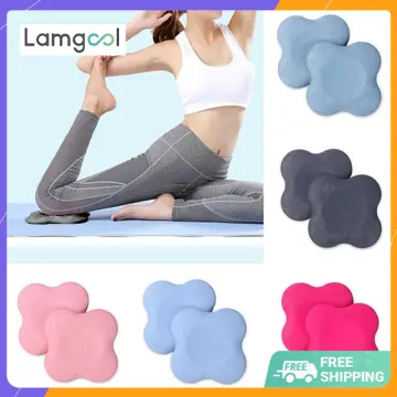 Pilates Knee Wrist Hand Non-slip Solid Color Protective Pad Yoga Mat  Non-slip Knee Pad Elbow Pad Soft TPE Foam Pad Support